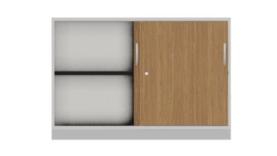 2OH Schiebetürenschrank B1200mm